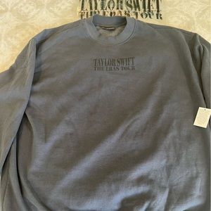 Taylor Swift The Eras Tour Blue Crewneck